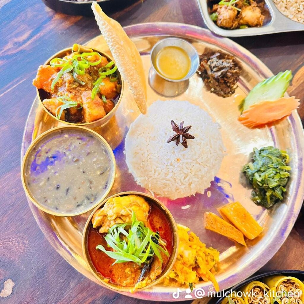 Thali Image of Mul Chowk Nepalese Restaurant Canberra