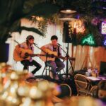 Mul Chowk Kitchen Nepali Restaurant & Bar Sydney 9 local artist playing guitar at mul chowk kitchen sydney