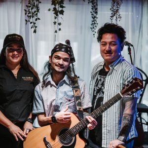 nepali artists playing live music in mul chowk kitchen